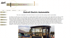 Desktop Screenshot of detroitelectric.org