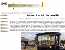 Tablet Screenshot of detroitelectric.org